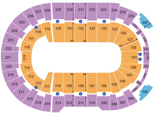 Amica Mutual Pavilion NCAA Seating Chart